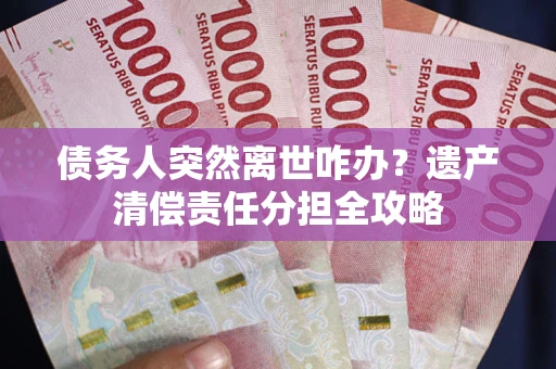 武汉债务人突然离世咋办？遗产清偿责任分担全攻略