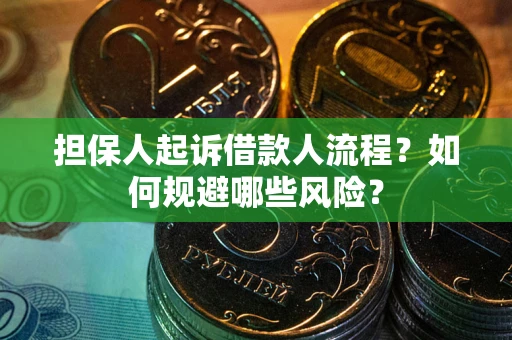 武汉担保人起诉借款人流程？如何规避哪些风险？