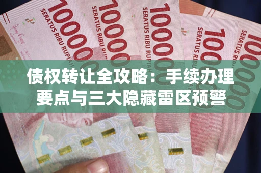 武汉债权转让全攻略：手续办理要点与三大隐藏雷区预警
